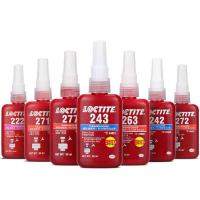 ราคา Loctite กาว243 271 272 277 263 242 222 262 290สารล็อคเกลียวกาวกาวป้องกันการคลายสกรูกาว50มล 250มล (22886243040)
