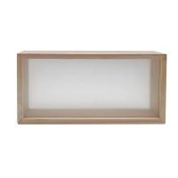 ราคา presale กล่องไม้กรอบรูปดอกไม้แห้ง กล่องดอกไม้ กระดานช็อคโกแลตสองชั้น กรอบรูป DIY กรอบรูปดอกไม้แห้ง สไตล์ย้อนยุค ของตกแต่งบ้าน (22746304323)