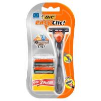 ราคา Bic Easy Clic บิค อีซี่คลิ๊ก พรีซีชั่น ด้ามมีดโกน แบบเปลี่ยนใบมีดได้ 1 ชุด มีดโกน โกนหนวดเครา (12673728021)