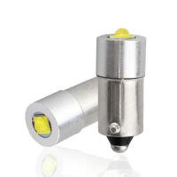 ราคา ไฟฉายหลอดไฟ Led BIA3W P13 5S BA9S E10 DC3 12V DC6 24Vแสงอบอุ่นแสงสีขาว (21565952439)