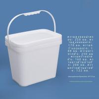 ราคา หนาขึ้น ถังพลาสติกทรงสี่เหลี่ยมพร้อมฝาปิด ถังน้ํา โปร่งแสง ถังสี่เหลี่ยมเล็กปิดผนึกสําหรับการตกปลาและน้ํา (20671034962)