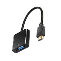 ราคา KAPEKANZ สายแปลง HDMI to VGA Cable Converter Full HD 1080P HDMI ชายเป็น VGA หญิงอะแดปเตอร์แปลงสําหรับแท็บเล็ตแล็ปท็อป PC TV (22882800426)
