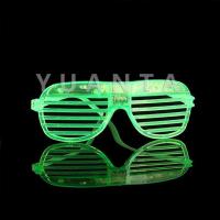 ราคา YUANTA แว่นตาเรืองแสง มีหลอดไฟ LED แว่นตาเรืองแสง คริสต์มาส แว่นสงกรานต์ แว่นแฟชั่น Luminous glasses (17321819351)
