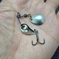 ราคา สปินเนอร์เบทจิ๋ว 8 กรัมอัพเกรด เหยื่อตกปลา สปินเนอร์เบท มินิสปินเนอร์ (21437288658)