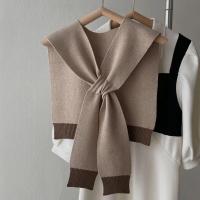 ราคา ผ้าคลุมไหล่ผ้าถักใส่ด้านนอกสำหรับฤดูใบไม้ผลิและฤดูร้อนเสื้อเชิ้ตแฟชั่นสไตล์ตะวันตกระดับไฮเอนด์ที่นิยมในโลกออนไลน์ผ้าคลุมไหล่ผ้าพันคอสีเขียวคลุมไหล่ไหมพรม (21095638658)