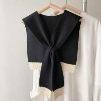 ราคา ผ้าคลุมไหล่ผ้าถักใส่ด้านนอกสำหรับฤดูใบไม้ผลิและฤดูร้อนเสื้อเชิ้ตแฟชั่นสไตล์ตะวันตกระดับไฮเอนด์ที่นิยมในโลกออนไลน์ผ้าคลุมไหล่ผ้าพันคอสีเขียวคลุมไหล่ไหมพรม (21095638651)