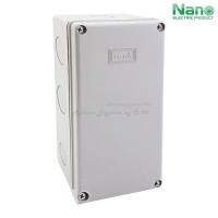 ราคา NANO 203W กล่องพลาสติกกันน้ำ สีขาว ขนาด 5x10x3 5 127 10x254x91 mm (1356304385)