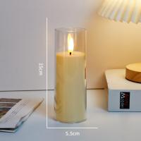 ราคา เทียนอิเล็กทรอนิกส์ เทียน LED เทียนประดับ แสงสีส้ม เปลวไฟพลิ้วไหวสะเหมือนจริง โรแมนติก (22511271608)