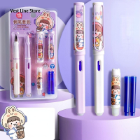ราคา Vest Line ปากกาหมึกซึมชุดร้านค้า MMULCK Blue Ink ลบลวดลายน่ารักๆที่ใช้ในสำนักงานโรงเรียน (22880788692)