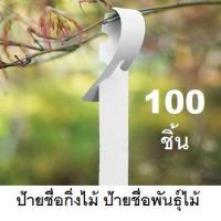 ราคา ป้ายชื่อกิ่งไม้แบบคล้อง ป้ายคล้องกิ่ง ป้าย tag ป้ายกิ่งพันธุ์ ป้ายชื่อพันธุ์ไม้ ป้าย PVC จำนวน 100 ชิ้น (661360349)