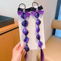 ราคา Kawaii Sanrios Kuromi Hand Made สีดําสีม่วงแถบคาดศีรษะ Kc Lolita อุปกรณ์เสริมผม Cane สาวการ์ตูน Jk Bow Hairpin Headdress (22449980359)