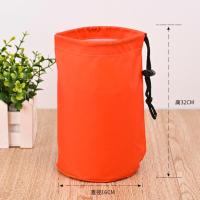 ราคา ไนลอนกันน้ํา เสื้อแจ็กเก็ตขนเป็ด กระเป๋าเก็บของ เชือกรูด กระเป๋าเดินทางทรงกลมสําหรับจัดเก็บเสื้อผ้าและองค์กร (21436441335)