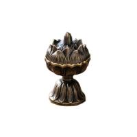 ราคา VICENDA ของเก่าแบบโบราณ ที่วางธูปรูปดอกบัว ประณีตประณีตประณีต ทนทานต่อการใช้งาน โคมไฟดอกบัวใส่ธูป เครื่องประดับเดสก์ท็อป งานทำมือ ถาดธูปปลายนิ้ว ออฟฟิศสำหรับทำงาน (22231481415)