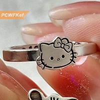 ราคา PCWFKef Kawaii Sanrio Hello Kitty การ์ตูนแหวนอะนิเมะรูป pochacco แหวนสาวน่ารักเครื่องประดับของขวัญวันเกิด (22696059256)