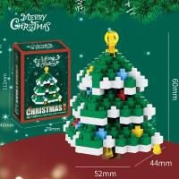 ราคา เลโก้ตั้งโชว์ขนาดเล็ก บล็อคตัวต่อคริสร์มาส ซานตาคลอส กวางเรนเดียร์ โมเดลจิ๋ว (22960268837)