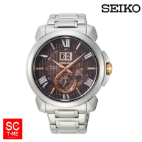ราคา Seiko Premier Perpetual Calendar นาฬิกาข้อมือชาย รุ่น SNP157P1 สายสแตนเลส (453291939)