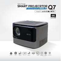 ราคา เครื่องศูนย์ ABL Projector Q7 4K โปรเจคเตอร์ ระบบAndroid TV 2160P 4K HQ ปรับโฟกัสอัตโนมัติ ความละเอียดสูงฟังชั่นครบ (22999429979)