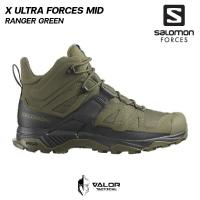 ราคา NEW Salomon X Ultra Forces Mid Ranger Green รองเท้าผู้ชาย เดินป่า วิ่งเทรล Trail Running กันลื่น น้ำหนักเบา (21783090029)