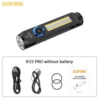 ราคา Sofirn ไฟ RGB IF23 PRO 5000lm XHP70B พลังไฟฉาย LED 21700 5V 3A USB C ไฟฉายชาร์จไฟได้ (23034274971)