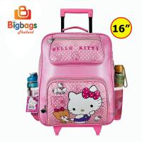 ราคา BigBagsThailand กระเป๋านักเรียน กระเป๋าเป้ล้อลาก กระเป๋าเป้สะพายหลังสำหรับเด็ก คิดตี้ Kitty มายเมโลดี้ Mymelody 16 นิ้ว รุ่น KT889 กระเป๋าสะพายข้างเด็กคิตตี้ (1402886860)