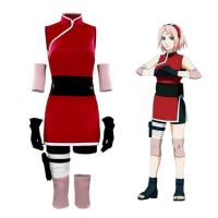 ราคา พร้อมส่ง ชุดคอสเพลย์ cosplay NARUTO Haruno Sakura ชุดคอสเพลย์นารูโตะ ชุดซากุระ ฮารุโนะ ครบชุด สําหรับเด็ก และผู้ใหญ่ X0401 (21599840658)