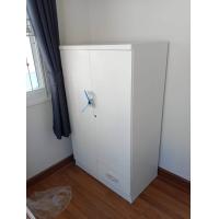 ราคา ตู้เสื้อผ้าทรงเตี้ย80ซม 2ประตู ไม้MDF กว้าง80ซม สูง130ซม ลึก48ซม (22309241747)