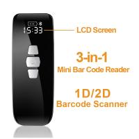 ราคา Local stocks and 1 3 days delivery Eyoyo Evnvn Mini เครื่องสแกนบาร์โค้ด 2 4G แบบไร้สาย 1D CCD Barcode Scanner ผ่านบลูทู ธ USB สาย iPhone iPad Android แท็บเล็ต Windows Android IOS (21533760961)