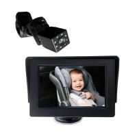 ราคา XVCZ Baby Car Camera Baby Car Rearview Mirror 4 3 Inch Baby Car Monitor Baby Car Seat Rearview Mirror Camera Observe Baby (22623418547)