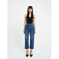 ราคา Niyom Jeans รุ่น BS285 กางเกงยีนส์ผู้หญิง ทรงกระบอกเล็ก8ส่วน (22971660161)