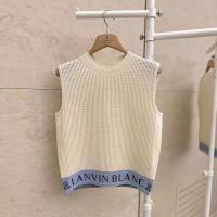 ราคา เสื้อผ้ากอล์ฟสไตล์เกาหลีเสื้อกั๊กถักคอกลมสำหรับผู้หญิง ชุดกอล์ฟ (22571166231)