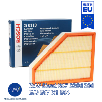 ราคา กรองอากาศ Bosch BMW Diesel N47 E90 E87 X1 E84 Series 1 3 320d 120d 18d (7652170088)