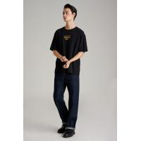 ราคา Mc jeans เสื้อยืดแขนสั้นผู้ชาย ทรงโอเวอร์ไซส์ สีดำ MTTZ860 (22979256027)