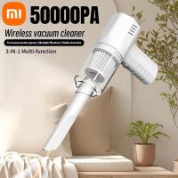ราคา Xiaomi 50000PA Portable Car Vacuum Cleaner Multifunction USB Charging Handheld Wireless Vacuum Cleaner Powerful Suction for Home (22919625457)