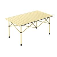 ราคา สามารถนั่งได้ 8 คน โต๊ะพับแคมป์ปิ้ง โต๊ะปิคนิค โต๊ะแคมป์พับได้ เดสก์ท็อปขยายขนาด 120 ซม โลหะผสมเหล็กคาร์บอนหนา ป้องกันกระบวนการ 4 ชั้น ทนต่อการกัดกร่อนและทนต่อการสึกหรอ โต๊ะพับได้ โต๊ะสนาม แบบพกพา โต 