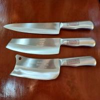 ราคา มีด มีดทำครัว มีดชุด มีดสแตนเลส ด้ามจับสแตนเลส มีดอรัญญิกแท้ ชุด S5 (8217779713)