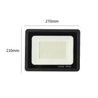 ราคา ไฟฟลัดไลท์ LED แบบ Jumstart100Wไฟกลางแจ้งกันน้ำไฟสปอร์ตไลท์สปอร์ตไลท์สวนไฟสปอร์ตไลท์220Vแสงสีขาวแสงกลาง3000K4000K6500K (21993798455)