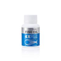 ราคา น้ำมันปลา 4X FISH OIL GIFFARINE มี DHA สูงถึง 500 mg ทานได้ทุกวัย น้ำมันตับปลา น้ำมันปลาแคปซูล น้ำมันปลาเข้มข้น ของแท้ (20897919660)