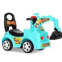 ราคา MeeiJaShop แม็คโครตักดิน ของเล่นเด็ก มีเพลงมีไฟ ที่ตักบังคับได้ รถนั่งเด็ก รถขาไถ แม็คโคร ของเล่นเด็ก (23012067193)