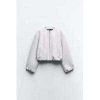 ราคา ZARA เสื้อแจ็คเก็ต แขนยาว SOFT BOMBER JACKET WITH POCKETS (21301005908)