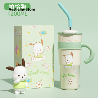 ราคา แก้วกันร้อนตัวละคร Sanrio Hello Kitty แท้เมโลดี้ซินนาโมโรลโพชาพร้อมที่จับแก้วกันร้อนขนาด1200มล (22188532455)