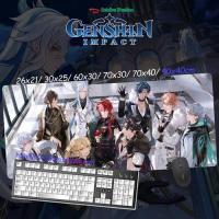 ราคา Neuvillette Mouse Pad Genshin Impact Keyboard Pad แผ่นรองเมาส์แท็บเล็ต แผ่นรองโต๊ะ อุปกรณ์เสริม เกมสำนักงาน คอมพิวเตอร์ ทำงาน ของขวัญ AirDrop (22234817733)