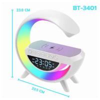 ราคา อัจฉริยะ ลําโพงบลูทูธไร้สาย ชาร์จได้ ลำโพงบลูทูธ 15วัตต์ LED ชาร์จไร้สายนาฬิกาปลุก ไฟปลุก ลำโพงบลูทูธ แท่นชาร์จไร้สาย โคมไฟ (22958207470)