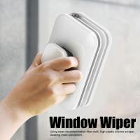 ราคา แปรงเช็ดกระจก แปรงทำความสะอาด WINDOW CLEANER อุปกรณ์เช็ดกระจก ตัวเช็ดกระจกพร้อมกันสองด้าน ตัวเช็ดกระจก (23055295452)