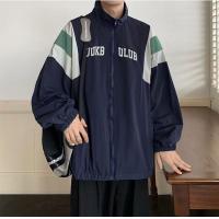 ราคา NEWเสื้อแจ็คเก็ตผ้าร่ม มีซิป แจ็คเก็ตชาย แจ็สเก็ตผ้าร่มชาย มีซับใน (22892479072)