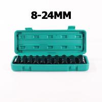 ราคา HH ชุดลูกบล็อกยาว ชุดบล็อก ชุดประแจไฟฟ้า ลูกบล็อคลมยาว ลูกบล็อกดำ 1 2 4หุน ตัวยาว 10 ตัว ชุด8 10 12 13 14 16 17 19 22 24mm ชุดลูกบล็อกยาว ชุดบล็อก ชุดประแจไฟฟ้า (22577064533)