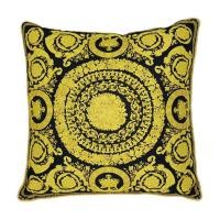 ราคา Vintage Gold ral Satin Pillowcase European Classical Pattern Geometry Cushion Sofa Bed Seat Bohemian Decorative Pillow (22756660361)