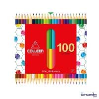 ราคา COLLEEN สีคอลลีน 12สี 24สี 36สี 48สี 60สี 72สี 100สี สีคลอลีน คอลลีน ดินสอสีไม้ ดินสอสี สีไม้คอลลีน สีสะท้อนแสง Neon ราคาถูกมาก ของแท้100 (22868603109)