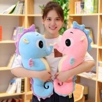 ราคา คาวาอี้ม้าน้ำตุ๊กตาของเล่นยัดไส้รูปสัตว์ของฉันขนาด30 60 125ซม หมอนอ่านของตกแต่งห้องเบาะนุ่มตุ๊กตาของขวัญวันคริสต์มาสเด็กทารก (21281177769)