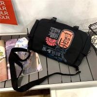 ราคา กระเป๋า กระเป๋าสะพายข้างผู้ชายแบรนด์น้ำฮาราจูกุกระเป๋าสะพายข้างนักเรียนชั้นเรียนกระเป๋าสะพายลำลองญี่ปุ่นหญิง (21422344877)