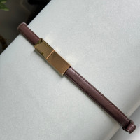 ราคา Embracing Belt B19 เข็มขัดสตรี เข็มขัดผู้หญิง หนัง PU ขนาด 1 4 x 98 cm (22562437947)